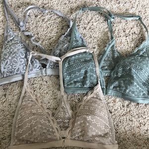 victoria’s secret bralette 3 pack
